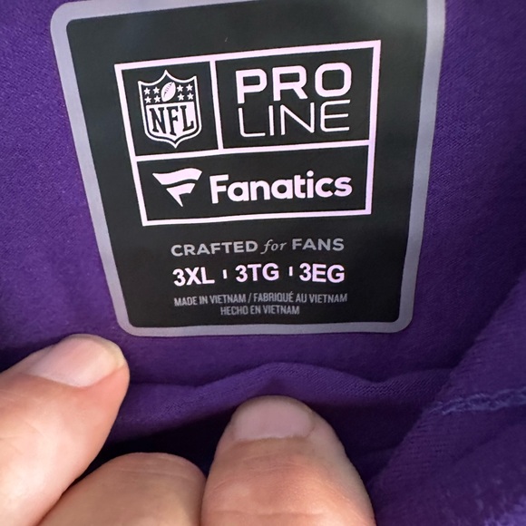 Purple Vikings Hoodie - Picture 4 of 4